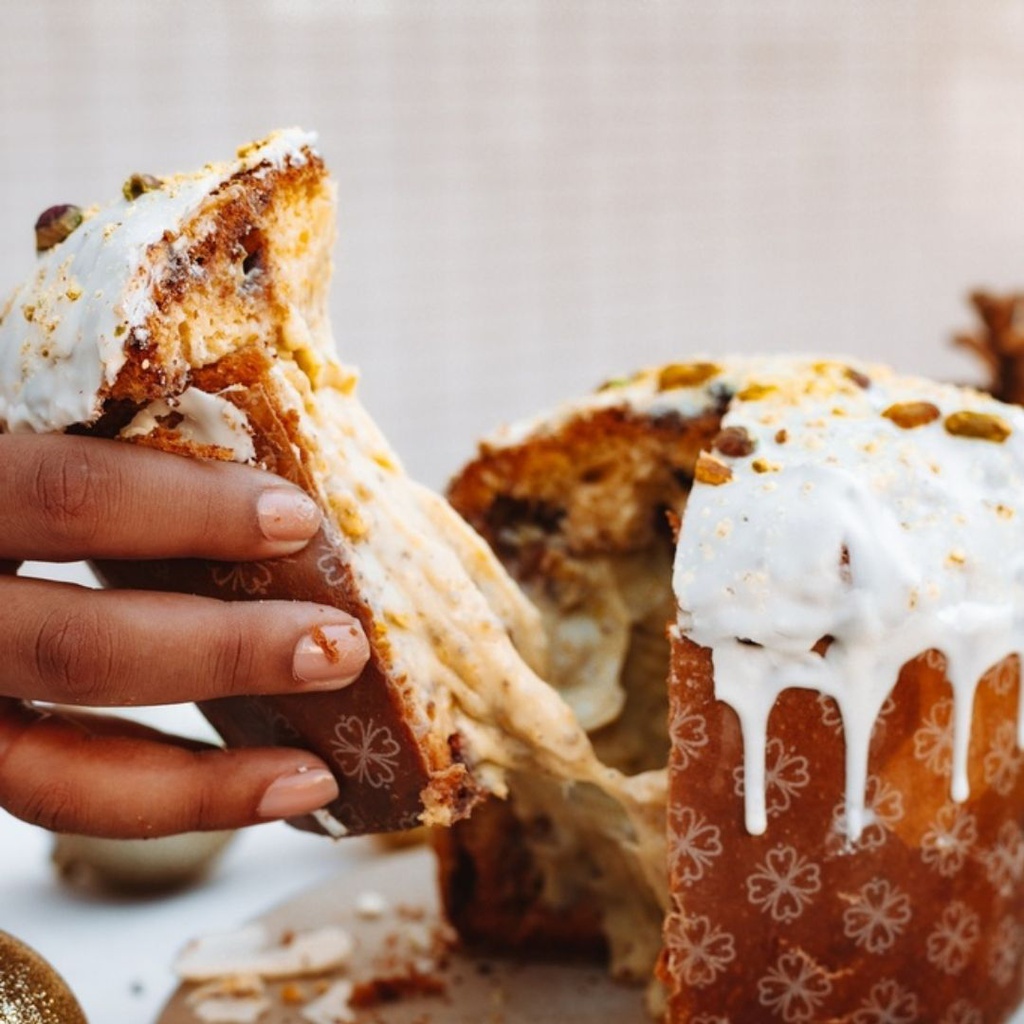 Chocottone Trufado de Pistache (Grande)