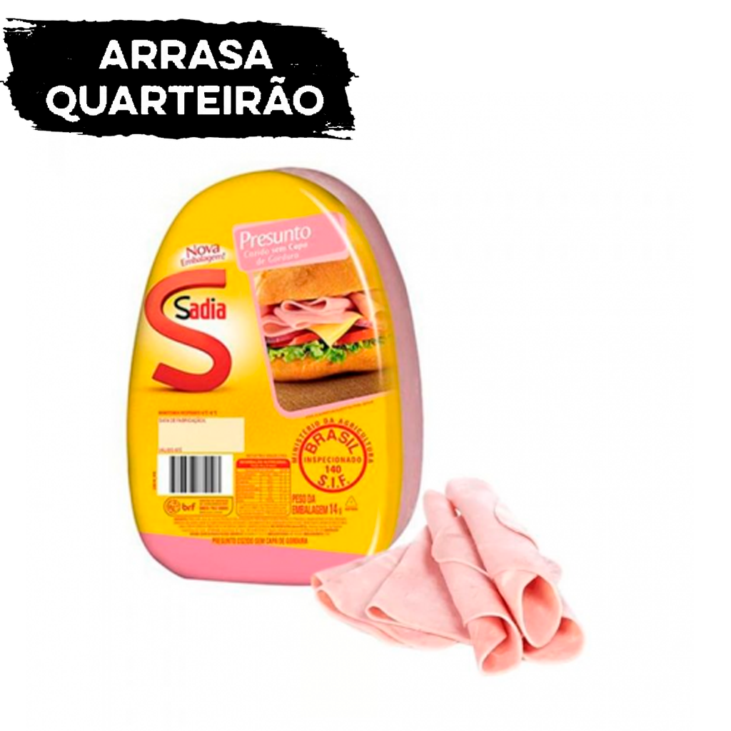 PRESUNTO FATIADO SADIA - 100G