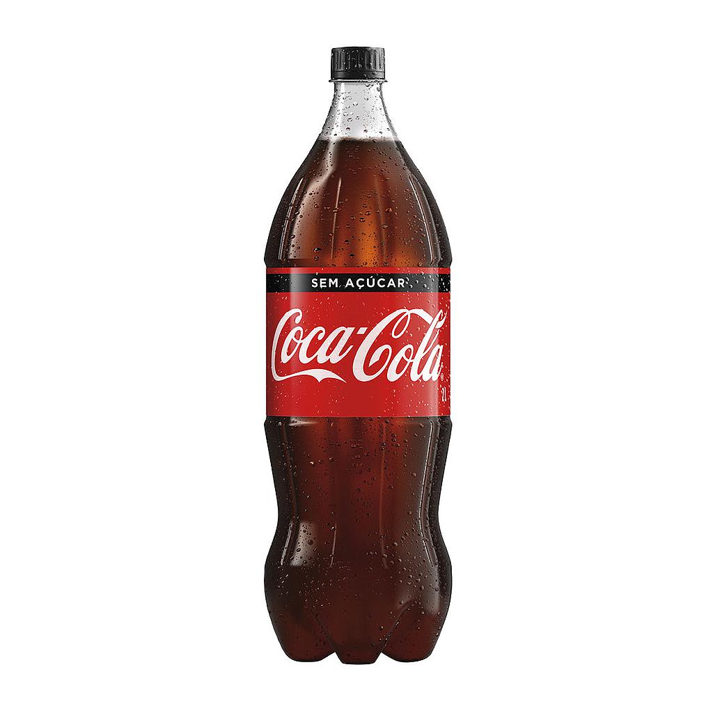 REFRIGERANTE COCA-COLA ZERO 2L