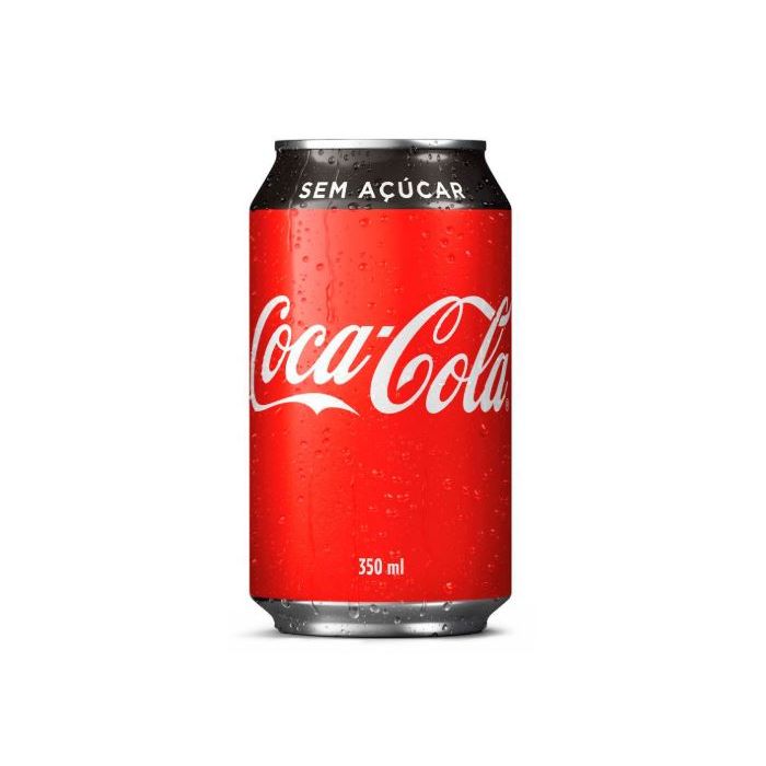 REFRIGERANTE COCA-COLA ZERO 350ML