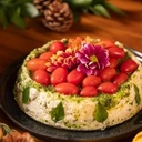 TERRINE DE QUEIJO AO PESTO