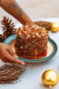 TORTA DE BRIGADEIRO PRALINÉ (P 15cm )