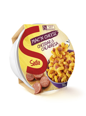 MAC'N CHEESE SADIA CHEDDAR E CALABRESA 350G