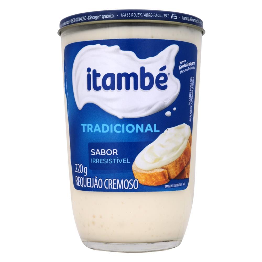 REQUEIJÃO CREMOSO TRADICIONAL ITAMBÉ 220G