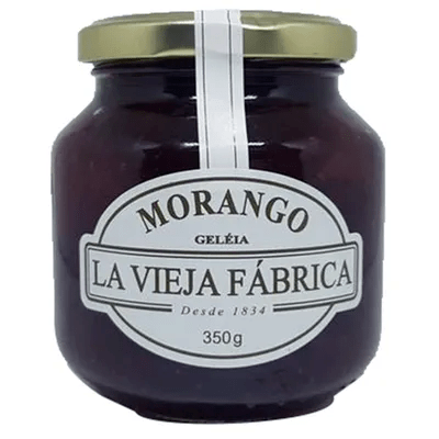 GELEIA DE MORANGO LA VIEJA 350G