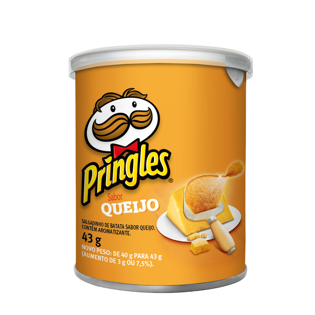 SALGADINHO DE BATATA PRINGLES QUEIJO 43G