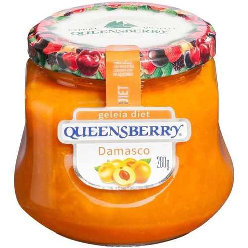 GELEIA DE DAMASCO DIET QUEENSBERRY 280G