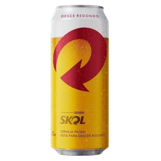 Cerveja Skol Lata 473ml