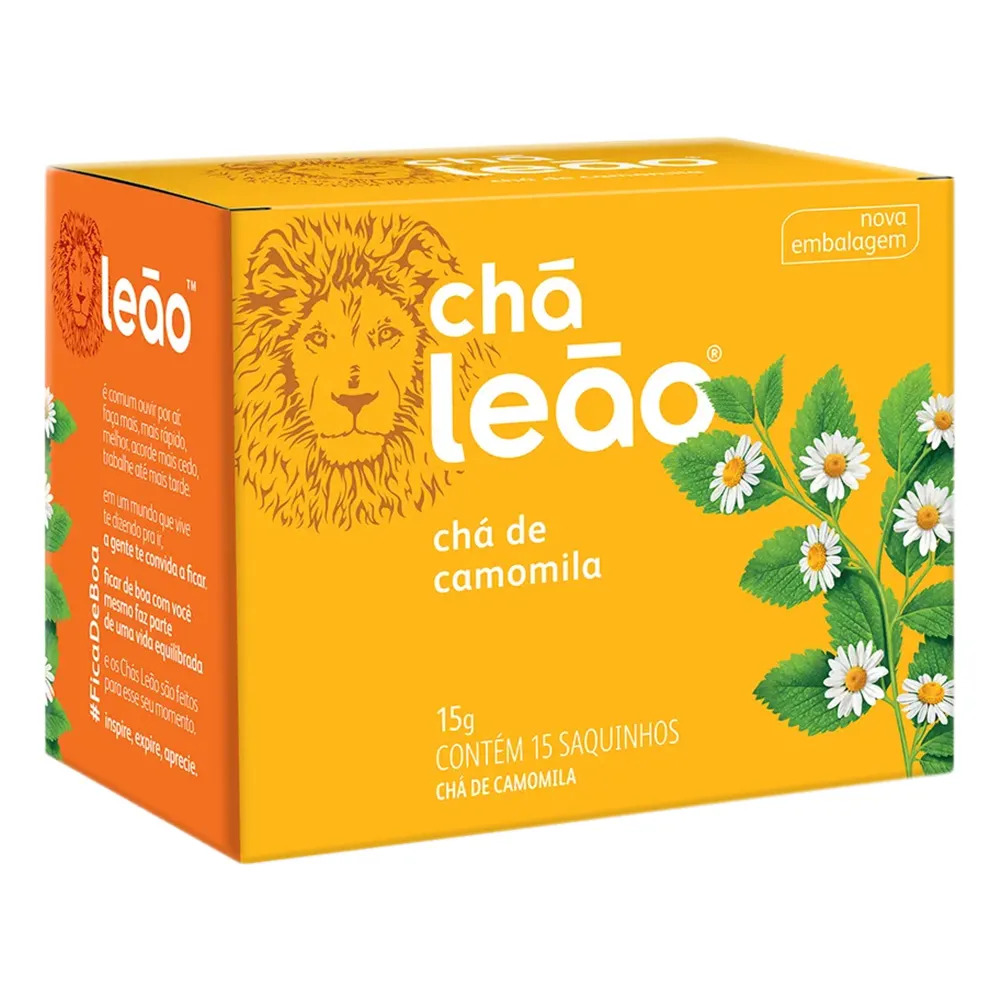 CHÁ MATE LEÃO CAMOMILA - 20G