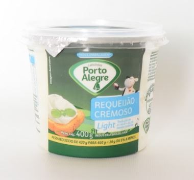 REQUEIJÃO CREMOSO PORTO ALEGRE LIGHT - 400G