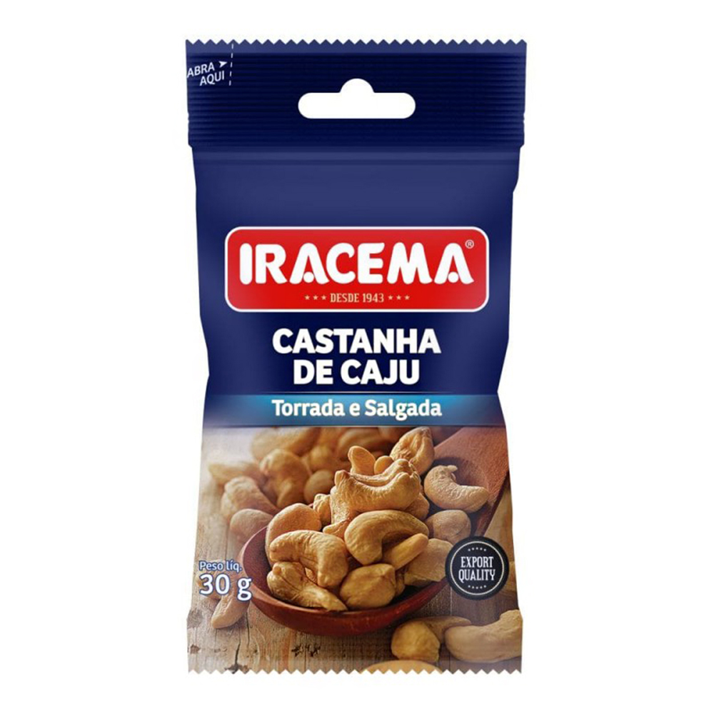 CASTANHA DE CAJU IRACEMA - 30G