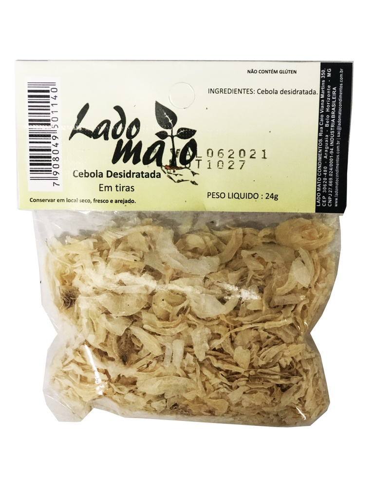 TEMPERO CEBOLA DESIDRATADA LADO MATO - 24g