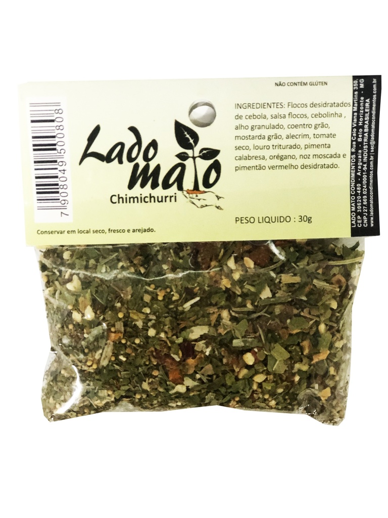 TEMPERO CHIMICHURRI LADO MATO - 30g