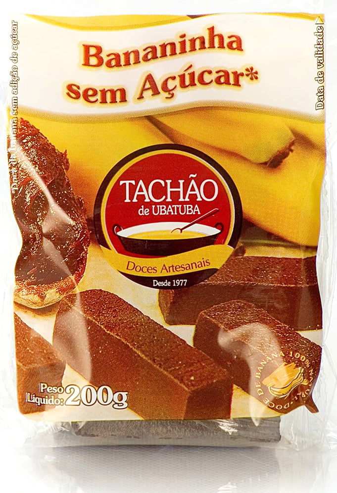 BANANINHA S/ AÇÚCAR TACHAO - 200g