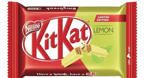 CHOCOLATE KIT KAT NESTLÉ SABOR LEMON - 41,5g