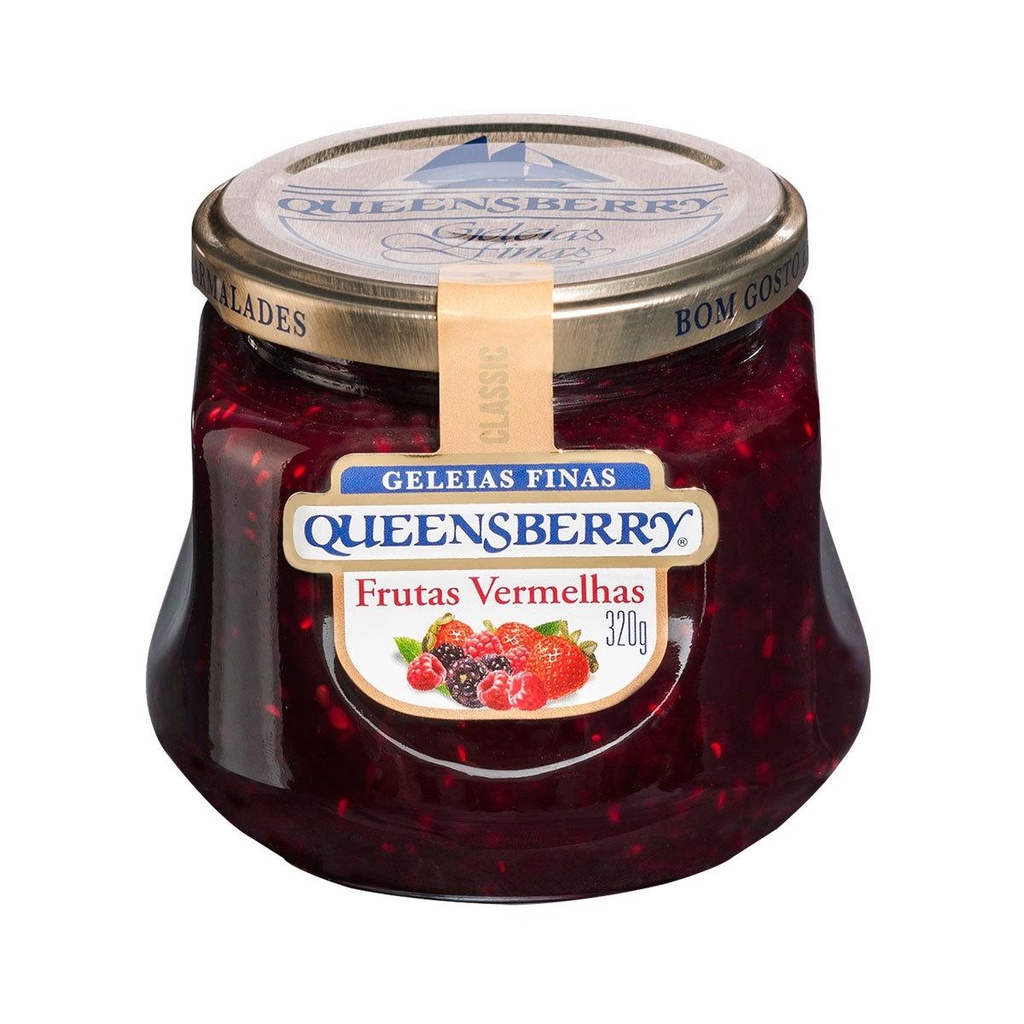 GELEIA QUEENSBERRY SABOR FRUTAS VERMELHAS - 320g