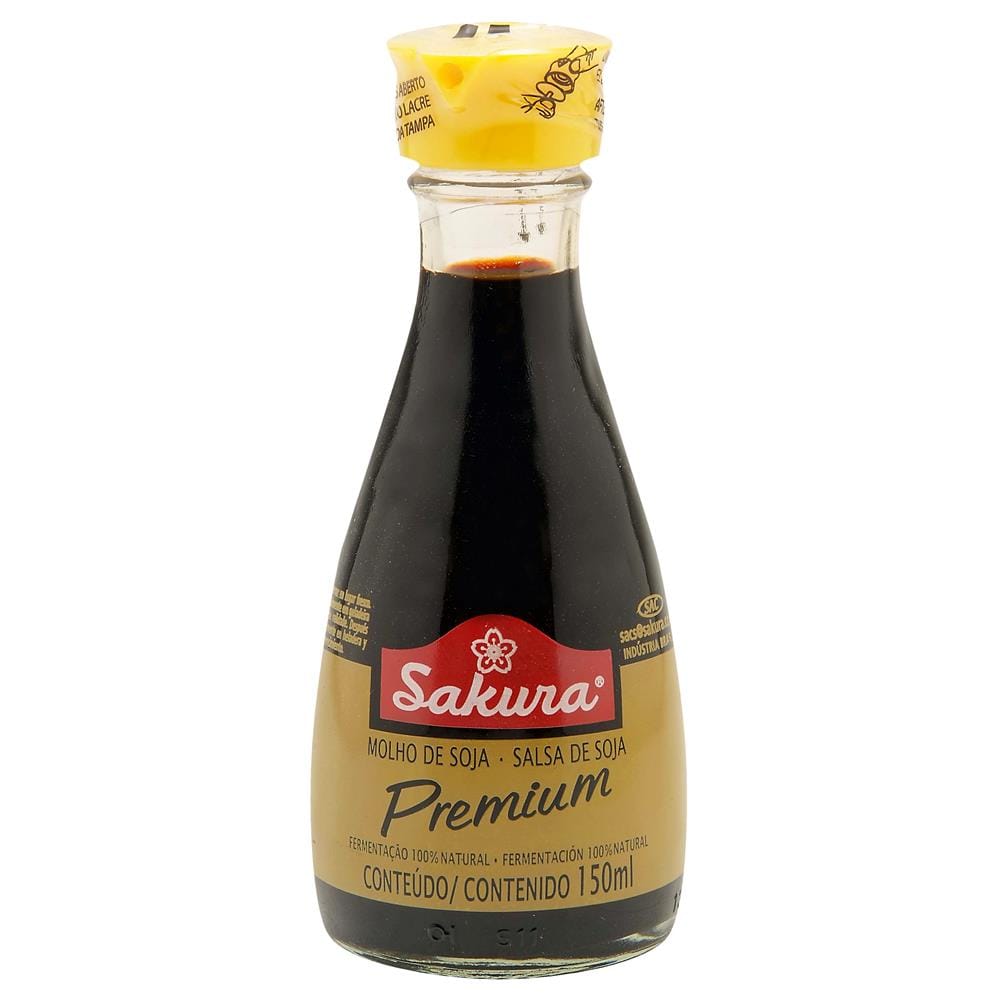 MOLHO DE SOJA SAKURA PREMIUM 150ML