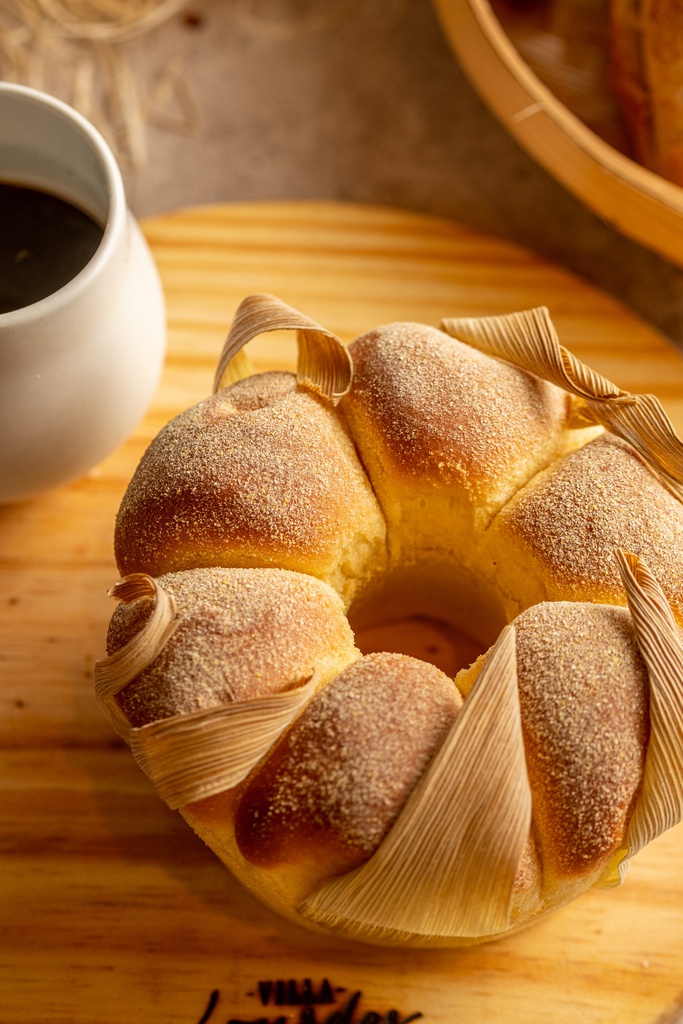 BRIOCHE DE MILHO NA PALHA