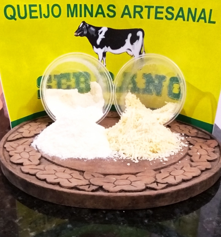 QUEIJO MINAS SERRANO MATURADO - RALADO GRANULADO